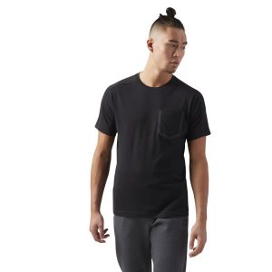 Reebok Training Supply Move T Shirt Herren - Schwarz - DE 870-LCZ